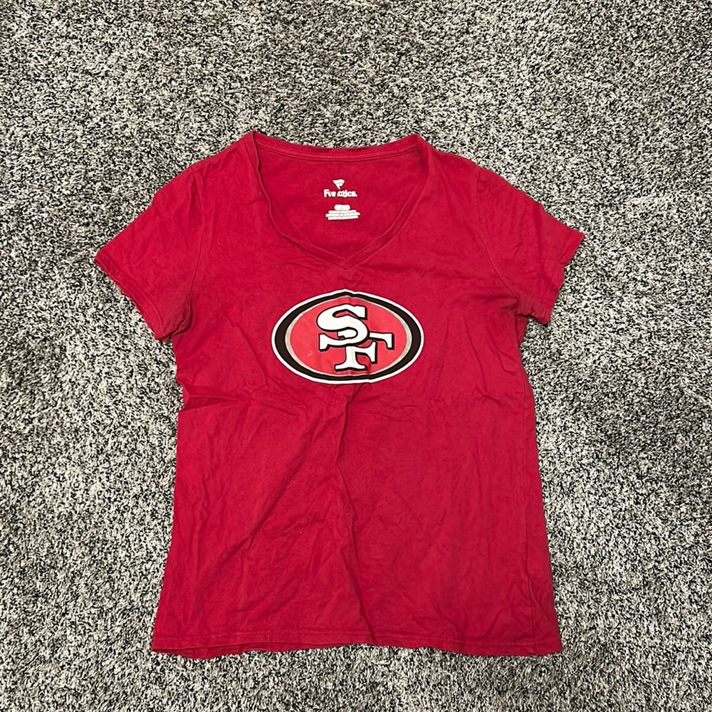 Ladies 49er V-Neck Tee